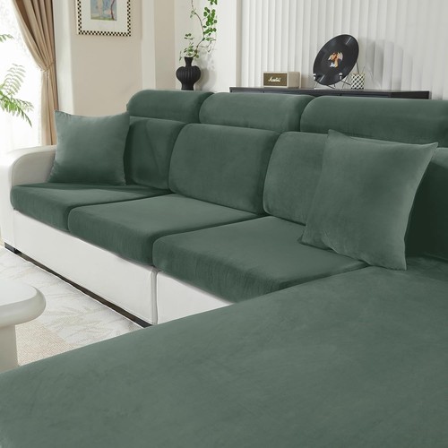 Samt sofa sitzkissenbezug - sofa,