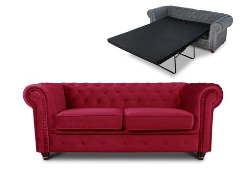 Schlafsofa chesterfield asti - schlafsofa,