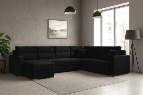 Großes ecksofa lars - ecksofa, u