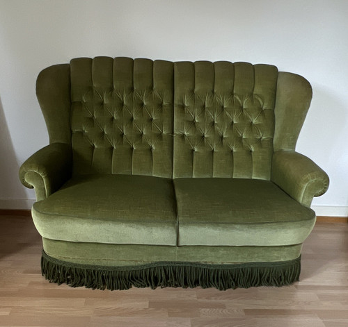 Grünes sitzer sofa - grünes,