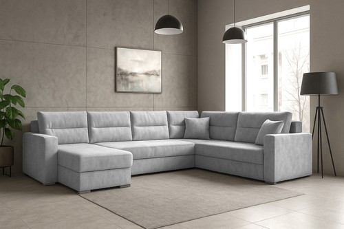 Großes ecksofa lars - lars, u