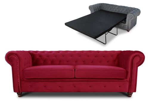 Schlafsofa chesterfield asti - schlafsofa,