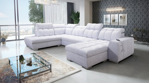 Ecksofa mit schlaffuntkion - ecksofa,